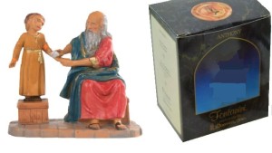 (12/729) Lekarz z chorym Mikołajem - do figur o wys. 12cm FIGURA LIMITOWANA 2025