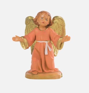 (12/733) FONTANINI "Klęczący anioł z otwartymi rękami" – do figur o wysokości 12cm 