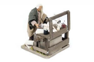 (BMFA) RUCHOMA FIGURA DO SZOPKI- Stolarz, do figur o wysokości 10cm