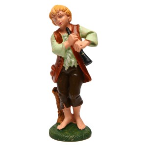 (11147-17) Młody pasterz grający na flecie– do figur o wysokości 12cm