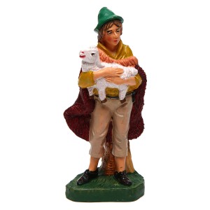 (11147-32) Pasterz z owcą na rękach – do figur o wysokości 12cm