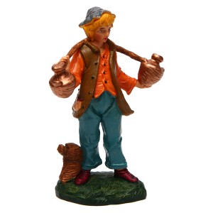 (11147-33) Mężczyzna niosący wodę – do figur o wysokości 12cm