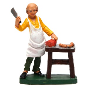 (11148-25) Rzeźnik przy stoisku – do figur o wysokości 12cm