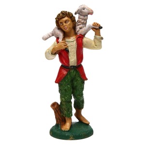 (11147-18) Pasterz z owcą na ramionach– do figur o wysokości 12cm