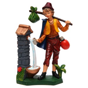 (11154-19) Wędrowiec przy studni – do figur o wysokości 15-16cm