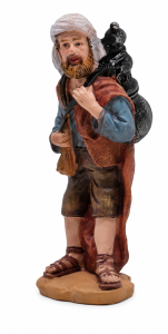 (C3246-10) Wędrowiec z plecakiem – do figur o wysokości 10cm