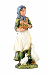 (C3286-10) Gospodyni z gęsiami – do figur o wysokości 10cm