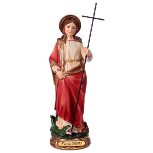 (PB14702) Święta Marta - figura 20cm wysoka