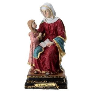(PB21289) Święta Anna z Maryją - 21cm wysoka