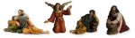 (K2002) Figury do pasji "Modlitwa Jezusa w Ogrodzie Oliwnym", 9cm