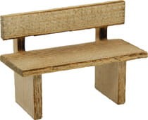 (Z187-K) Ławka drewniana, 4cm wysoka