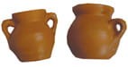 (Z296) Dzbanki (wygląd gliniany), do 2,5cm wysokie