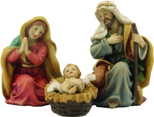 (K102) Św. Rodzina, orientalna, do 14cm wysoka