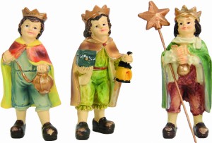(K175-05) Kolędnicy, do figur o wys. 12cm