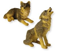 (T106-12) Wilki, do figur o wys. 11-13cm