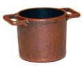 (Z295) Garnek z miedzi, 1,5cm wysoki