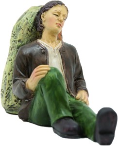(K916-9) Śpiący wędrowiec, do figur o wys. 9cm