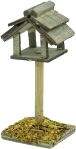 (Z164-XS) Mała ptaszarnia, do figur o wys. 7-10cm