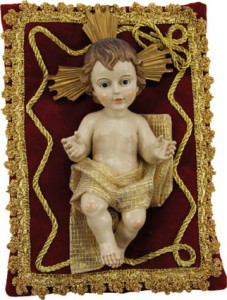 (H043) Dzieciątko Jezus na poduszeczce