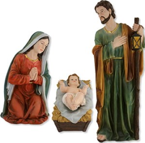 (K274-01) Św. Rodzina, do figur o wys. 100cm