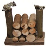 (Z350-K) Stos drewna, 5cm długi