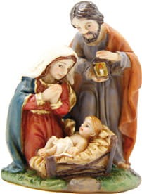 (K059-4) Św. Rodzina, 4,1cm wysoka