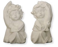 (H060W) 2x Opatrzność w bieli