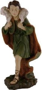 (K045-H) Pasterz z owcą, do figur o wys. 60cm
