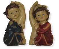 (H060F) 2x Opatrzność, kolorowa