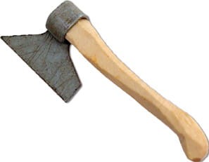 (Z104) Topór cieśla, 4,7cm długi