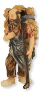 (K932) Gospodarz z nosidłem, do figur o wys. 10cm