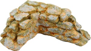 (Z362) Róg z kamienia, 8,5 x 7,5cm