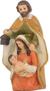 (K429) Św. Rodzina, 8,5cm wysoka