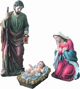 (K271) Św. Rodzina, do figur o wysokości 150cm