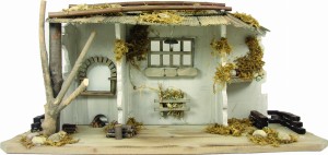 (S138) Szopka "Rieden", do figur o wys. 16-18cm